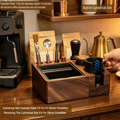 Premium Coffee Station Organizer